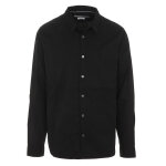 Ανδρικό Πουκάμισο CALVIN KLEIN J30J324614 SLIM STRETCH Μαύρο