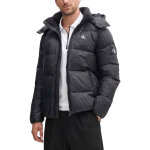 Ανδρικό Μπουφάν CALVIN KLEIN J30J325946 ESSENTIALS DOWN Μαύρο