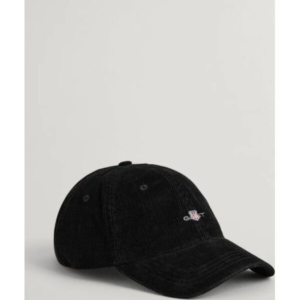 gant-kapelo-jockey-9900213-005 (1) Ανδρικό Καπέλο Κοτλέ GANT SHIELD CORD CAP 9900213 Μαύρο - Image 1