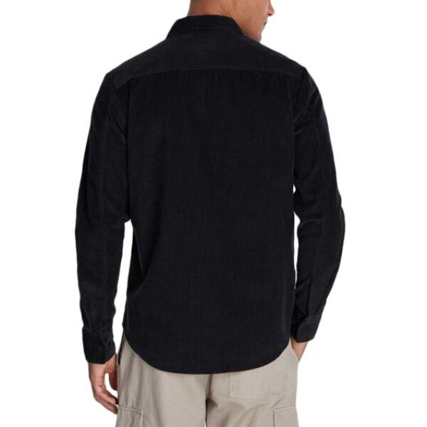 Ανδρικό Πουκάμισο Κοτλέ CALVIN KLEIN CORDUROY REGULAR FIT J30J326188 Μαύρο - Image 2