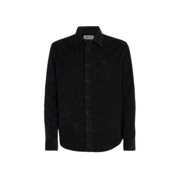 Ανδρικό Πουκάμισο Κοτλέ CALVIN KLEIN CORDUROY REGULAR FIT J30J326188 Μαύρο - Image 1