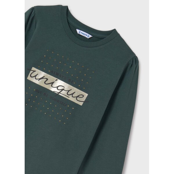 ΠΑΙΔΙΚΗ ΜΠΛΟΥΖΑ BASIC ΠΡΑΣΙΝΟ ΚΟΡΙΤΣΙ MAYORAL 14-00830-027 - Image 2