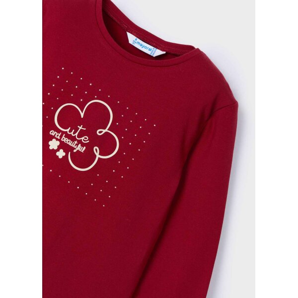 mplouza--basike-louloudi-koritsi-kerasi-XL-5 ΠΑΙΔΙΚΗ ΜΠΛΟΥΖΑ ΜΠΟΡΝΤΩ ΚΟΡΙΤΣΙ MAYORAL 14-00178-055 - Image 3