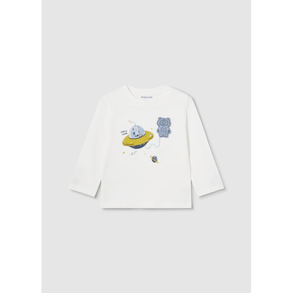 ΠΑΙΔΙΚΗ ΜΠΛΟΥΖΑ ΕΚΡΟΥ  ΑΓΟΡΙ MAYORAL 14-02042-016 - Image 1