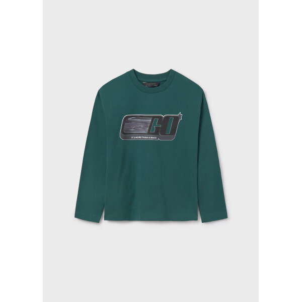 mplouza-stampote-agori-prasino-anoikhto-XL-4 ΠΑΙΔΙΚΗ ΜΠΛΟΥΖΑ ΠΡΑΣΙΝΟ ΑΓΟΡΙ MAYORAL 14-07088-044 - Image 1