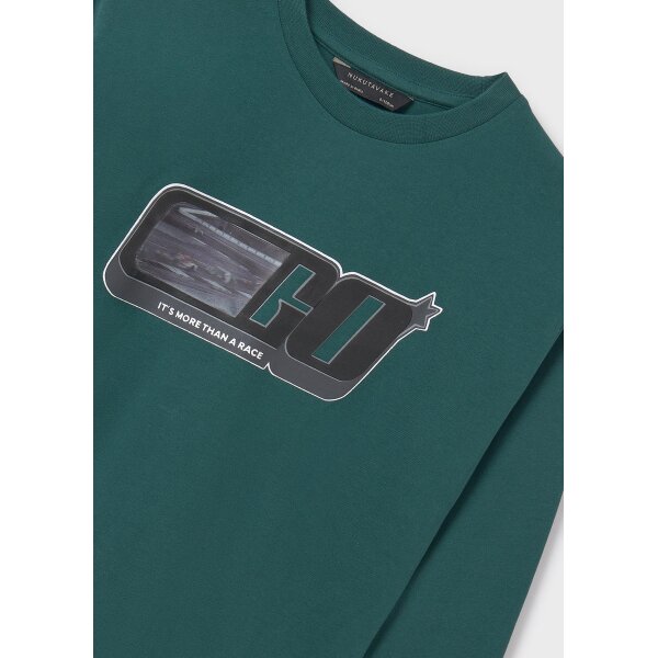 mplouza-stampote-agori-prasino-anoikhto-XL-5 ΠΑΙΔΙΚΗ ΜΠΛΟΥΖΑ ΠΡΑΣΙΝΟ ΑΓΟΡΙ MAYORAL 14-07088-044 - Image 2