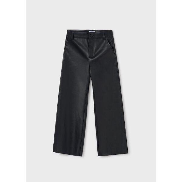 ΠΑΙΔΙΚΗ ΠΑΝΤΕΛΟΝΑ ΔΕΡΜΑΤΙΝΗ ΜΑΥΡΟ ΚΟΡΙΤΣΙ MAYORAL 14-07550-016 - Image 1