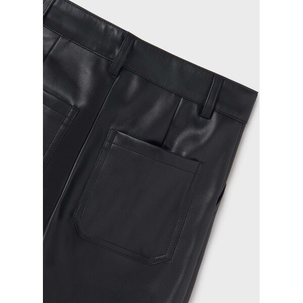 ΠΑΙΔΙΚΗ ΠΑΝΤΕΛΟΝΑ ΔΕΡΜΑΤΙΝΗ ΜΑΥΡΟ ΚΟΡΙΤΣΙ MAYORAL 14-07550-016 - Image 2