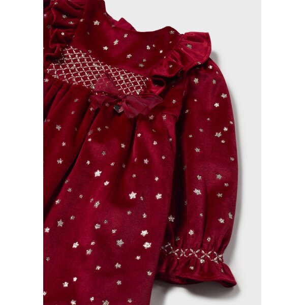 ΠΑΙΔΙΚΟ ΦΟΡΕΜΑ ΒΕΛΟΥΔΙΝΟ ΜΠΟΡΝΤΩ ΚΟΡΙΤΣΙ MAYORAL 14-02904-031 - Image 3