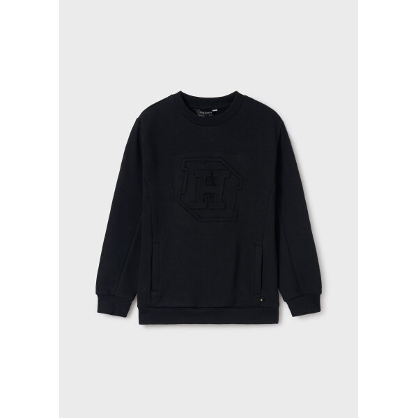 phouter-agori-mauro-XL-4 ΠΑΙΔΙΚΟ ΠΟΥΛΟΒΕΡ ΜΑΥΡΟ ΑΓΟΡΙ MAYORAL 14-07448-084 - Image 1