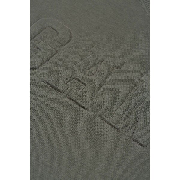 Ανδρική Φούτερ GANT EMBOSSED C-NECK SWEAT 2015085 Πράσινο - Image 3