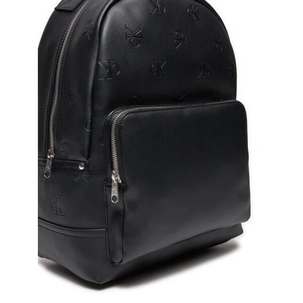 Ανδρική Τσάντα CALVIN KLEIN AOP CENTER ZIP CAMPUS BP K50K512546 Μαύρο - Image 4