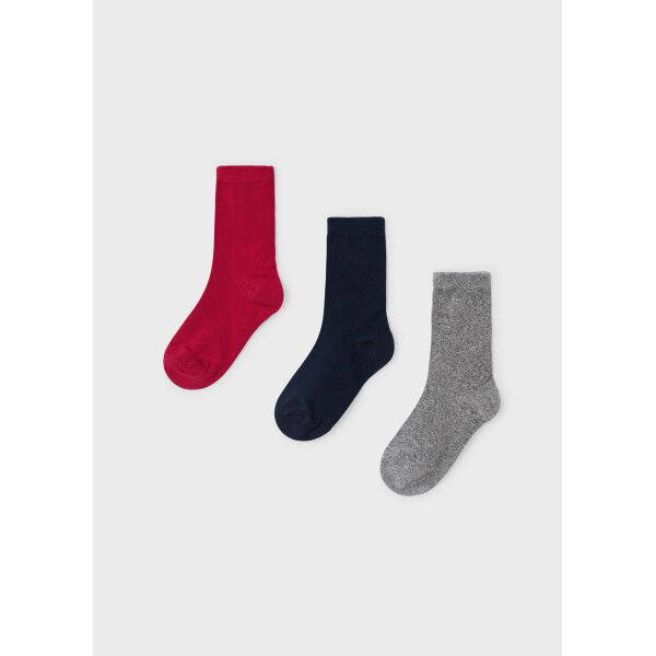 set-3-kaltsakia-agori-kokkino-XL-4 ΣΕΤ ΤΡΙΑ ΚΑΛΤΣΑΚΙΑ  ΚΟΚΚΙΝΟ ΑΓΟΡΙ MAYORAL 14-10806-068 - Image 1