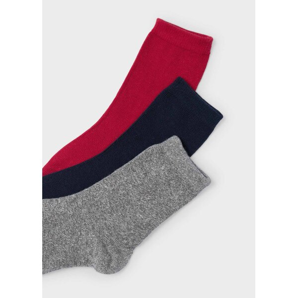 set-3-kaltsakia-agori-kokkino-XL-5 ΣΕΤ ΤΡΙΑ ΚΑΛΤΣΑΚΙΑ  ΚΟΚΚΙΝΟ ΑΓΟΡΙ MAYORAL 14-10806-068 - Image 3