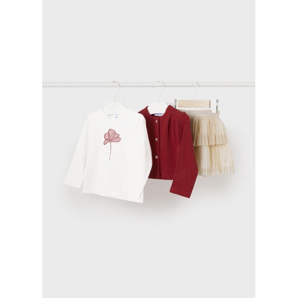 ΠΑΙΔΙΚΟ ΣΕΤ ΦΟΥΣΤΑ ΤΡΙΑ ΤΜΧ ΜΠΟΡΝΤΩ ΚΟΡΙΤΣΙ MAYORAL 14-02928-075 - Image 1