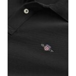 Ανδρικό POLO GANT SHIELD LS PIQUE 2230 Μαύρο - Image 2