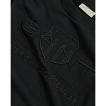 Ανδρική Φούτερ GANT REG TONAL SHIELD C-NECK SWEAT 2036017 Μαύρο - Image 2