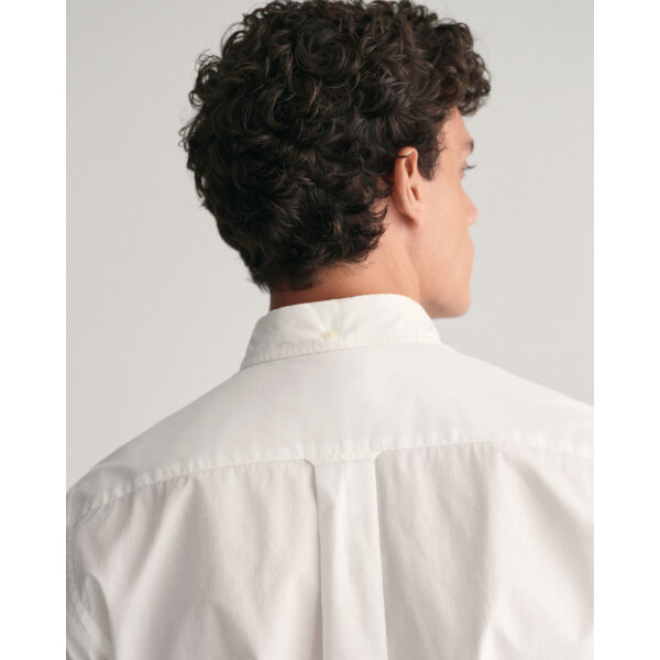 Ανδρικό Πουκάμισο GANT POPLIN SHIRT 3000100 Λευκό - Image 5