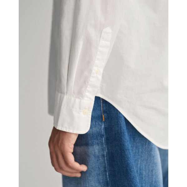 Ανδρικό Πουκάμισο GANT POPLIN SHIRT 3000100 Λευκό - Image 7
