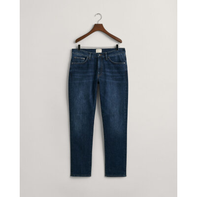 Ανδρικό Παντελόνι Τζιν GANT SLIM JEANS 1000260 Μπλε Ανοιχτό