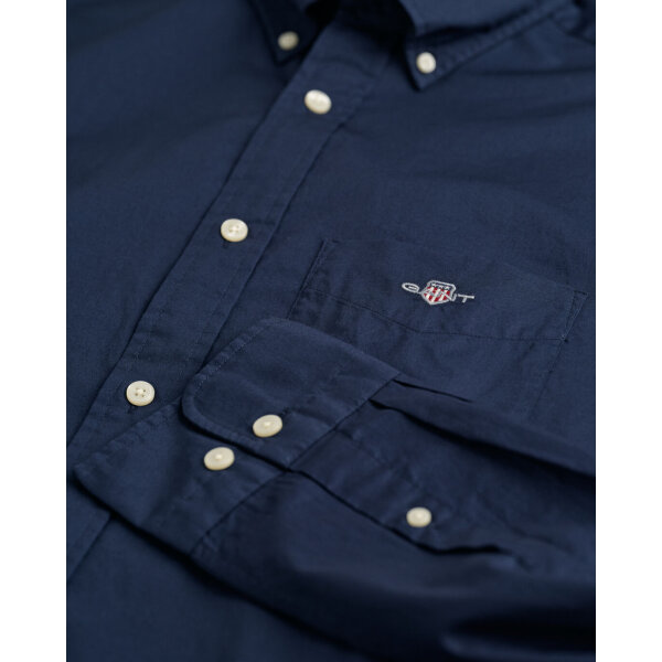 Ανδρικό Πουκάμισο GANT POPLIN SHIRT 3000100 Μπλε - Image 2