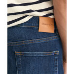Ανδρικό Παντελόνι Τζιν GANT SLIM JEANS 1000260 Μπλε Ανοιχτό - Image 4
