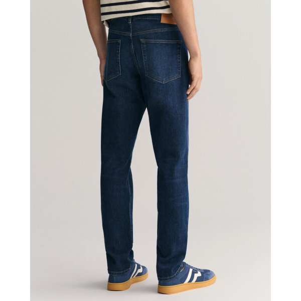 Ανδρικό Παντελόνι Τζιν GANT SLIM JEANS 1000260 Μπλε Ανοιχτό - Image 6