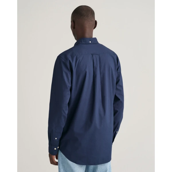 Ανδρικό Πουκάμισο GANT POPLIN SHIRT 3000100 Μπλε - Image 5