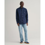 Ανδρικό Πουκάμισο GANT POPLIN SHIRT 3000100 Μπλε - Image 6