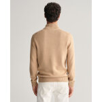 Ανδρικό Πλεκτό Λούπετο CASUAL COTTON HALF ZIP 8030170 Μπεζ - Image 7