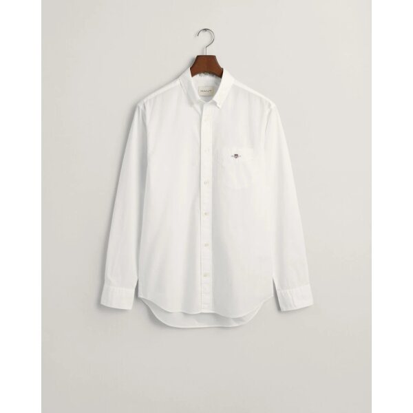Ανδρικό Πουκάμισο GANT POPLIN SHIRT 3000100 Λευκό - Image 1
