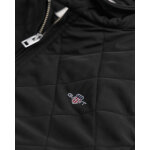 Ανδρικό Μπουφάν GANT QUILTED WINDCHEATER Μαύρο - Image 4
