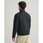 Ανδρικό Μπουφάν GANT QUILTED WINDCHEATER Μαύρο - Image 8
