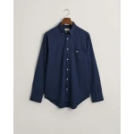 Ανδρικό Πουκάμισο GANT POPLIN SHIRT 3000100 Μπλε