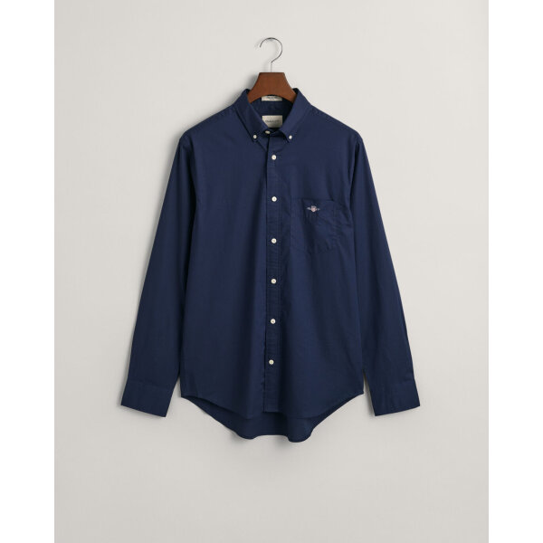 Ανδρικό Πουκάμισο GANT POPLIN SHIRT 3000100 Μπλε - Image 1