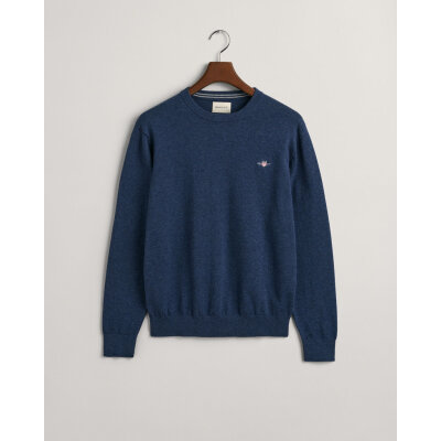 Ανδρικό Πλεκτό GANT CLASSIC COTTON C-NECK 8030561 Μπλε