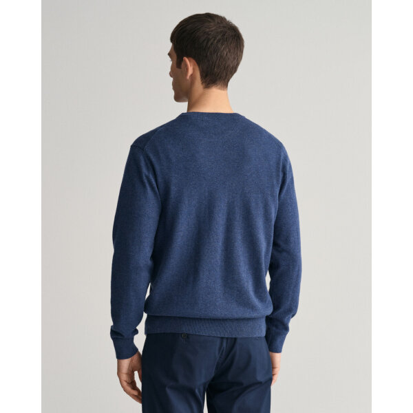 Ανδρικό Πλεκτό GANT CLASSIC COTTON C-NECK 8030561 Μπλε - Image 2