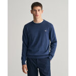 Ανδρικό Πλεκτό GANT CLASSIC COTTON C-NECK 8030561 Μπλε - Image 5