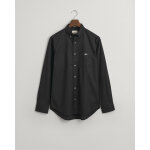 Ανδρικό Πουκάμισο GANT POPLIN SHIRT 3000100 Μαύρο