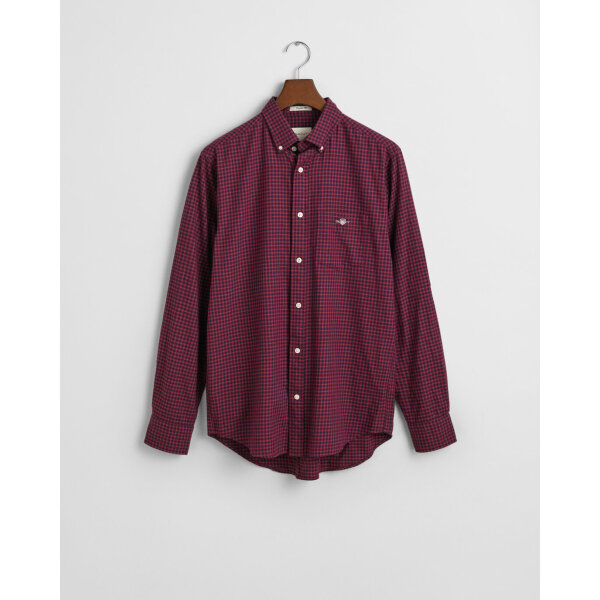 time__1716560122__202403-3240213-638-flat-fv-1 Ανδρικό Πουκάμισο GANT REG MICROCHECK FLANNEL 3240213 Μπορντώ - Image 3