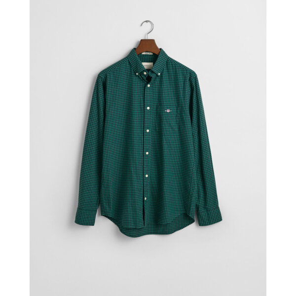 Ανδρικό Πουκάμισο GANT REG MICROCHECK FLANNEL 3240213 Πράσινο - Image 2