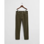 Ανδρικό Παντελόνι GANT SLIM CORD JEANS 1000272 Χακί