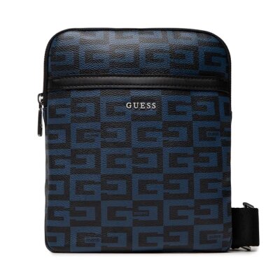 Ανδρικό Τσαντάκι Escape Σκούρο μπλε GUESS HMESCGP2358-BLU
