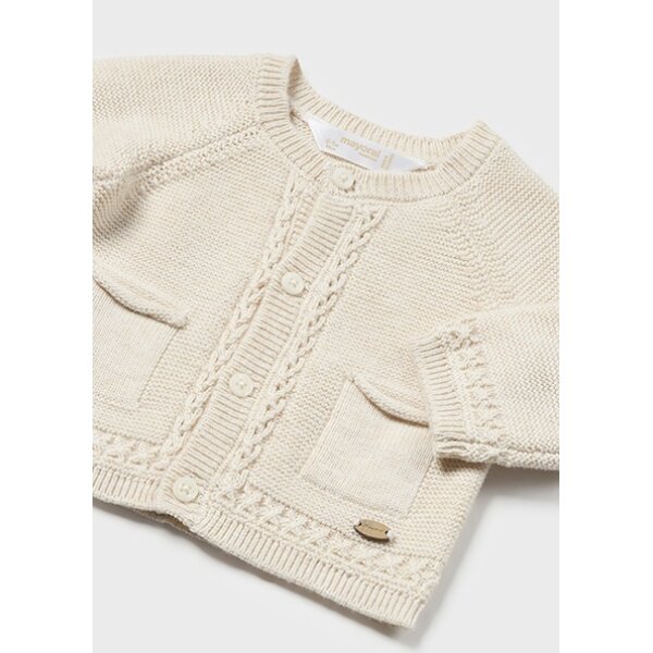 Ζακέτα πλεκτή Νεογέννητο  Mayoral 14-02302-025 - Image 3