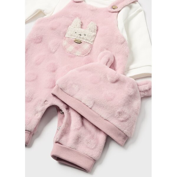 Φορμάκι με σκουφάκι αυτάκια Νεογέννητο Mayoral  14-02606-060 - Image 2