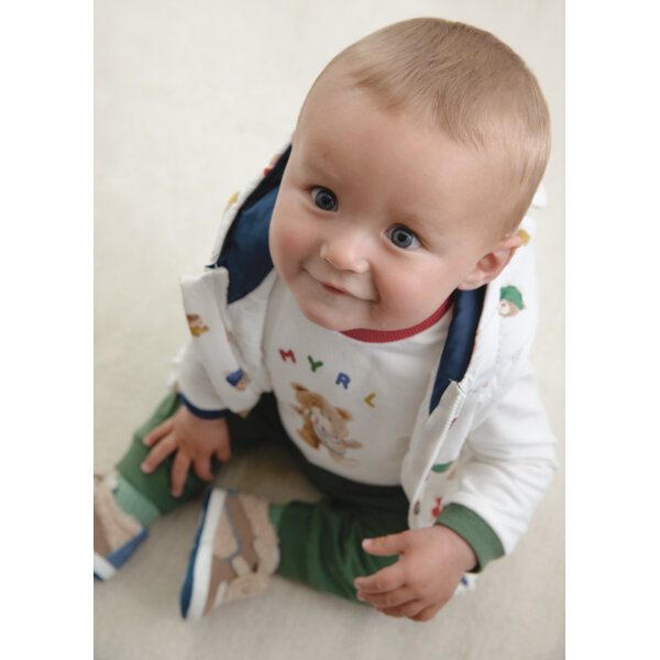 Φόρμα με γιλέκο σταμπωτό Νεογέννητο Mayoral 14-02736-092 - Image 2