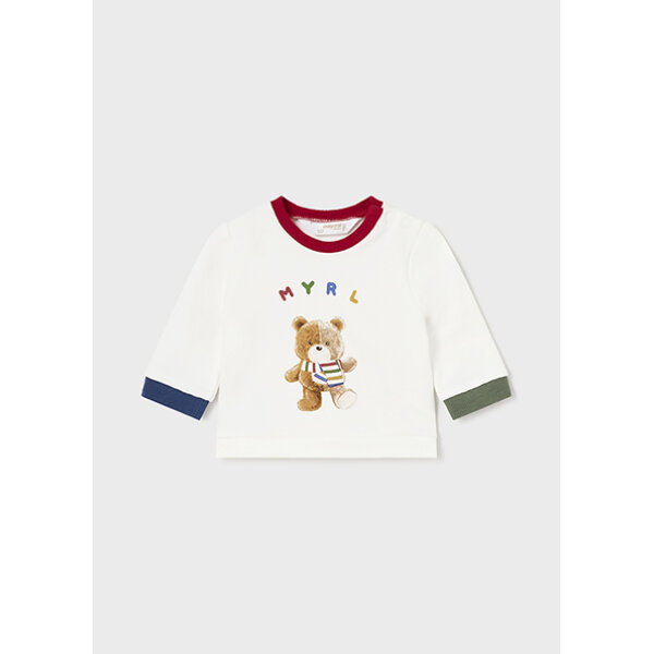 Φόρμα με γιλέκο σταμπωτό Νεογέννητο Mayoral 14-02736-092 - Image 4