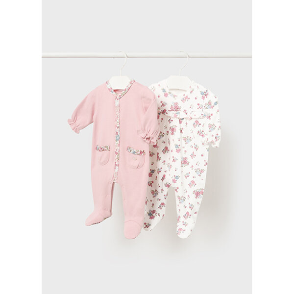 14-02778-056-M-4 Σετ 2 φορμάκια λουλούδια Νεογέννητο 14-02778-056 Mayoral - Image 1