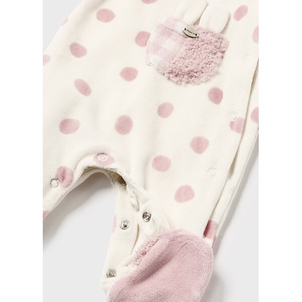 Σετ 2 φορμάκια βελούδο ζωάκια Νεογέννητο Mayoral   14-02781-095 - Image 3