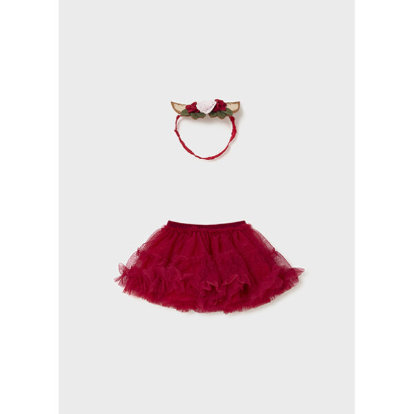 14-02803-070-M-4 Φούστα τούλι με κορδέλα αυτάκια Νεογέννητο 14-02803-070 Mayoral - Image 1